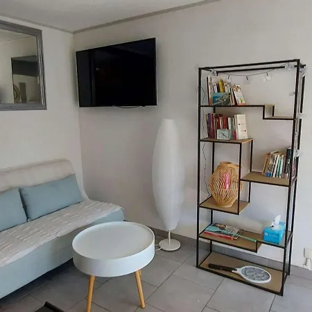 Climatise 3 Pieces, 6 Pers, Terrasse, Bbq, Parking Prive, A 100 M De La - Fr-1-423-253